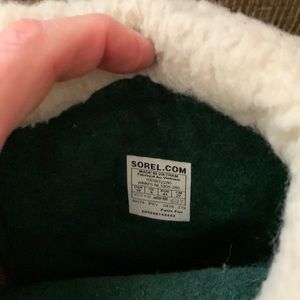 Sorel winter boots. Never worn-w/o box or tags from smoke free/pet free home